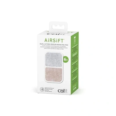 Afbeelding van Catit Jumbo Kattenbak Set van 6 Airsift vervangingsfilters