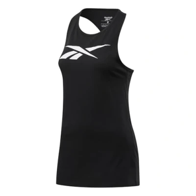 Afbeelding van Reebok Te Graphic Vector Tanktop voor dames, zwart.