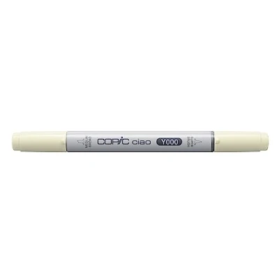 Afbeelding van COPIC Ciao Y000, Pale Lemon, Twin Marker met medium punt en penseelpunt