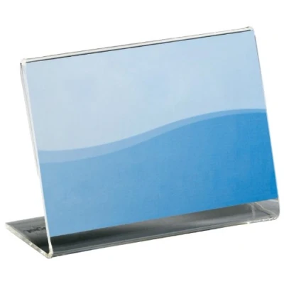 Afbeelding van Sigel Si Pa107 Info/Prijsstandaard Acryl Transparant Doos A 10 Stuks