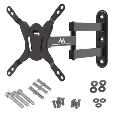 Afbeelding van Maclean TV beugel Monitorhouder voor of monitor, max. VESA 200x200, 23 43&quot;, 30kg, zwart, MC 418