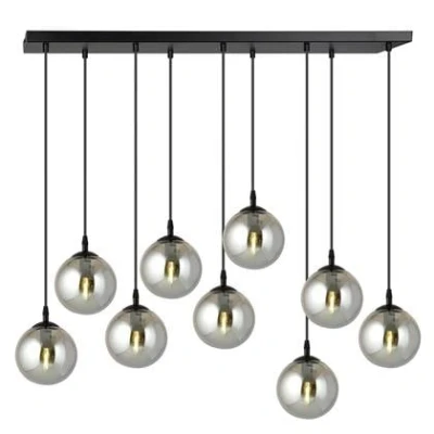Afbeelding van NADUVI Collection Glazen hanglamp eetkamer Cosmo 9 lichts