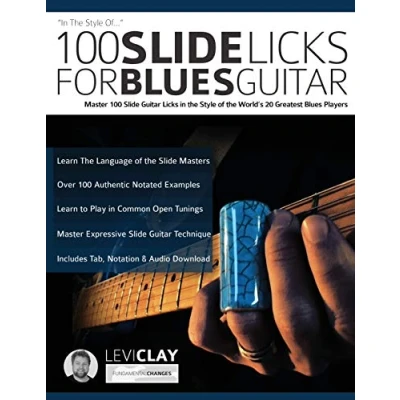 Afbeelding van Learn Slide Guitar 100 Licks For Blues