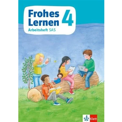 Afbeelding van Frohes Lernen Sprachbuch 4. Arbeitsheft in Schulausgangsschrift Klasse Ausgabe Bayern
