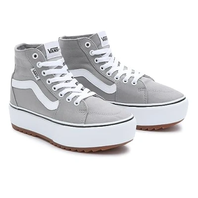 Afbeelding van Vans Filmore Hi Tapered Platform St Sneakers voor dames, Canvas motregen