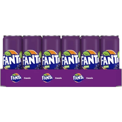 Afbeelding van Fanta Cassis 24x33cl
