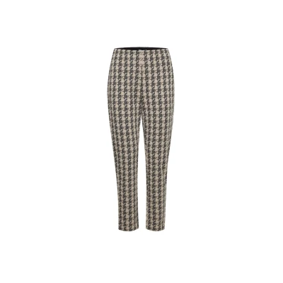 Afbeelding van ICHI Ihkate Broek, Dames, Maat: Large, Doeskin hound
