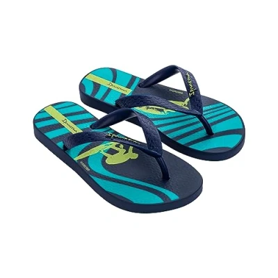 Afbeelding van Ipanema Classic Xii Kids Teenslippers, uniseks, kinderen, Blauw/Groen