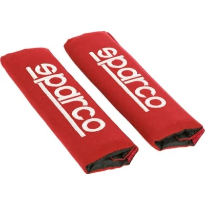 Image de Sparco SPC1204RD Lot de 2 protections pour siège voiture Rouge