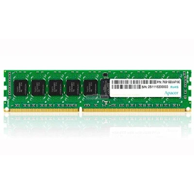 Afbeelding van Apacer DDR3 module 8 GB DIMM 240 pins 1600 MHz / PC3 12800 CL11 1.5 V niet gebufferd ECC