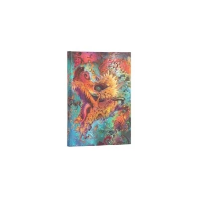 Image de Carnet à couverture rigide Paperplanks midi ligné Dragon bourdonnant
