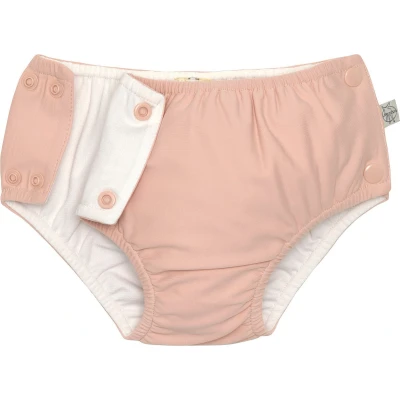 Afbeelding van Lässig Splash &amp; Fun Zwembroekje met luier en drukknopen pink, 13 24 maanden Maat 86/92