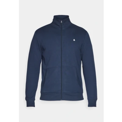 Afbeelding van Jack &amp; Jones Jjepaulos ZIP Sweater met rits, Heren, Maat: XL, Navy blazer