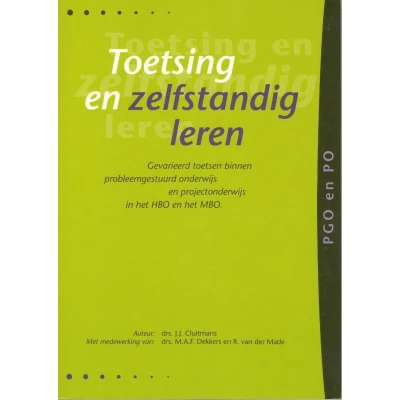Afbeelding van Toetsen en zelfstandig leren