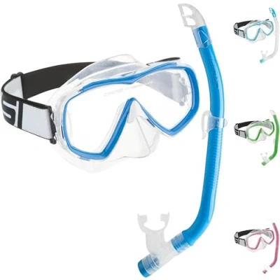 Afbeelding van Cressi ESTRELLA TOP junior snorkelset Blauw