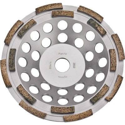 Afbeelding van MAKITA B 48642 diamant komschijf dubbel segment 180x22,23mm