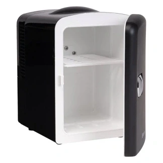 Afbeelding van Denver Mini koelkast Skincare Fridge 12V Auto Aansluiting Koelen &amp; Verwarmen 4 Liter MFR401 Zwart