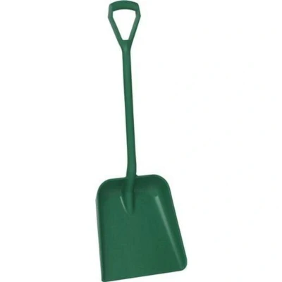 Image de VIKAN 56232 pelle, manche en D, une pièce, 1035 mm, polypropylène, vert 5623/2