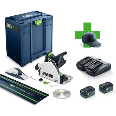 Afbeelding van Festool, Handcirkelzaag, Akku Tauchsäge TSC 55 KEBI Plus/XL FS 100Y Limited Edition