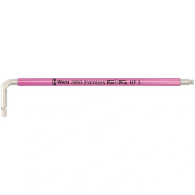 Afbeelding van WERA 3950 SPKL Multicolour HF stiftsleutel, metrisch, RVS, met vasthoudfunctie, 3 x 123 mm 05022693001