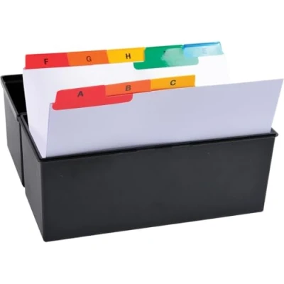 Afbeelding van Exacompta Tabbladen Voor Systeemkaartenbakken, 25 Tabs, Ft A5