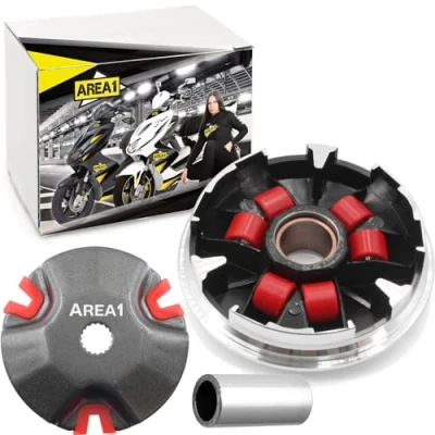 Afbeelding van Area1 Tuningdimmer voor scooter met 50 cc 2T motor, compatibel Aerox Neos Jog Nitro Ovetto Mach G Booster Motowell Italjet APEX