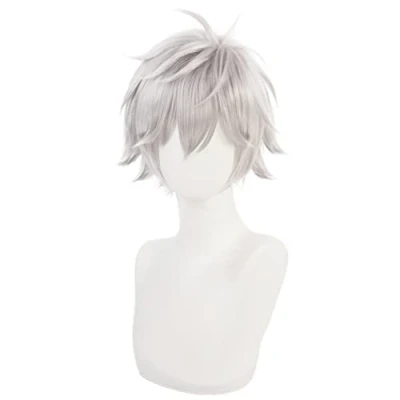 Afbeelding van HIROAKIYA Kaworu Nagisa pruik, Cosplay pruik met pruikkap