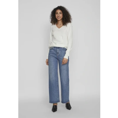 Afbeelding van Vila pull voor dames wit maat l