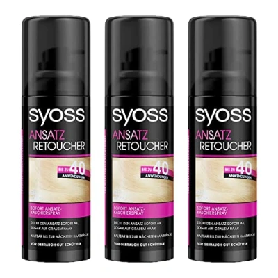 Afbeelding van Syoss Uitgroeispray Lichtblond 120ml