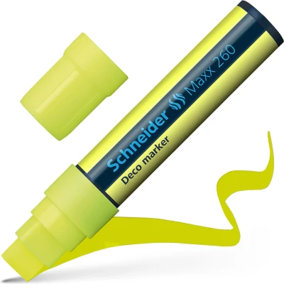 Afbeelding van Krijtmarker Fluor Geel