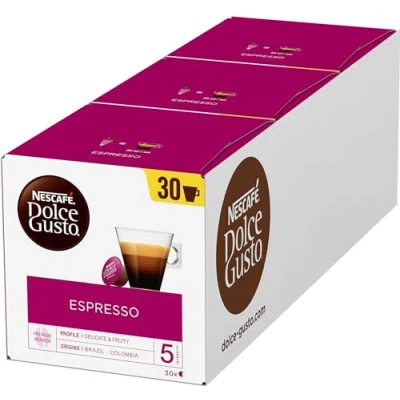 Afbeelding van NESCAFÉ Dolce Gusto 30 capsules Arabica, fijn, espresso karakter (3 stuks)