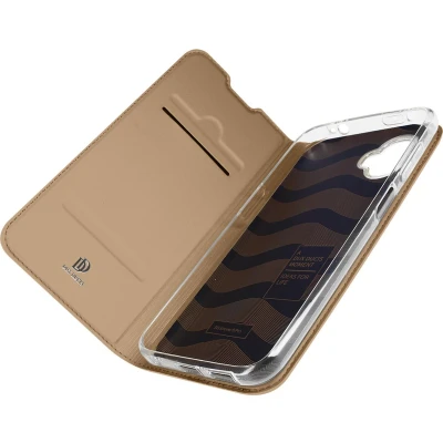 Afbeelding van Dux Ducis Skin Pro Hoesje Geschikt voor Samsung Galaxy Xcover 6 Wallet Roze