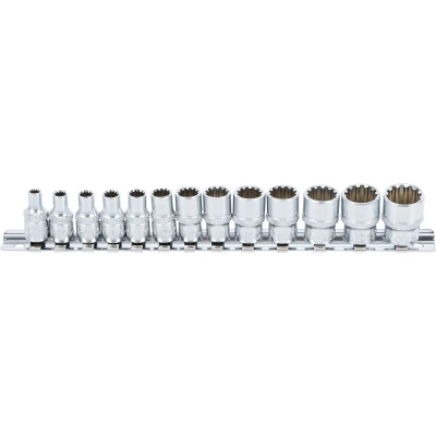 Afbeelding van BGS Doppenset Gear Lock 1/4 13 delig