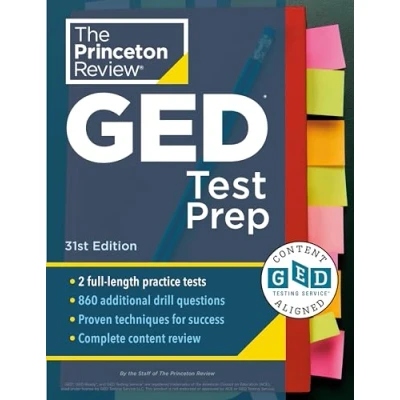 Afbeelding van College Test Preparation Princeton Review GED Prep, 31st Edition