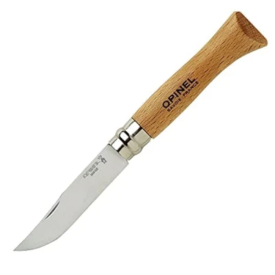 Afbeelding van Zakmes Opinel Nº8 8,5 cm Roestvrij staal beukenhout