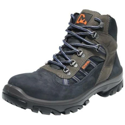 Afbeelding van EMMA Silverstone XD S2 werkschoen hoog voor brede voeten (blauw/grijs) MM73756041