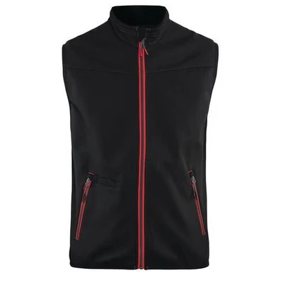 Image de Gilet sans manche noir/rouge