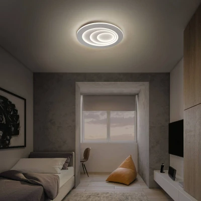 Afbeelding van LEDVANCE Orbis Spiral Oval LED plafondlamp 72x58cm