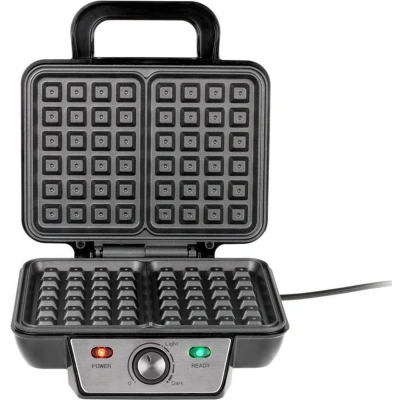 Afbeelding van Wafelijzer Wafelmaker 1600W Zwart