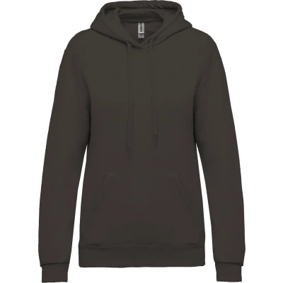 Afbeelding van Kariban Eco damessweater met capuchon K473 Dark Grey