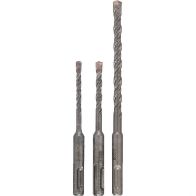Afbeelding van Carbide Hamerboorset 3 delig Bosch Accessories 1617000118 SDS Plus 1 set(s)