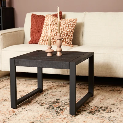 Afbeelding van Bijzettafel Boaz Black 60 Cm