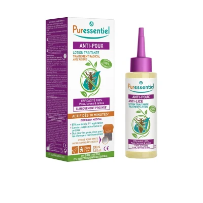 Afbeelding van Puressentiel Anti luizen 100ml + Kam