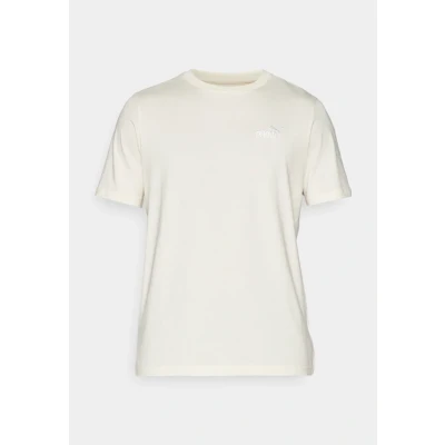 Afbeelding van Puma Small LOGO TEE Tshirt basic, Heren, Maat: 3XL, Offwhite