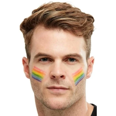 Afbeelding van Smiffys Rainbow Greasepaint Stick Schmink Regenboog