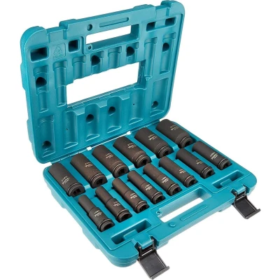 Afbeelding van Makita B 52308 14 delige 1/2&quot; Krachtdoppenset in koffer