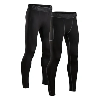 Afbeelding van Danish Endurance Compressio 2 PACK Onderbroek, Heren, Maat: Large, Black