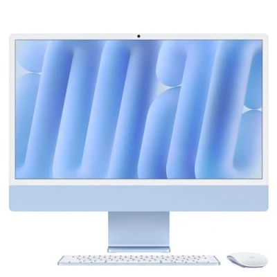 Image de Apple Imac 24&quot; M4 256 Gb Bleu 2024 Azerty (mwuf3f)