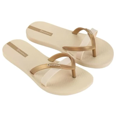 Afbeelding van Ipanema Kirei Kids Slippers Dames Junior Beige Maat 27