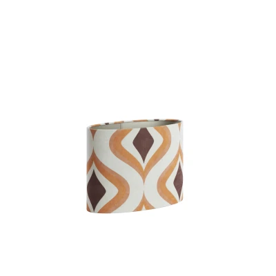 Afbeelding van Light &amp; Living Lampenkap COOKIE 38x17.5x28cm Bruin